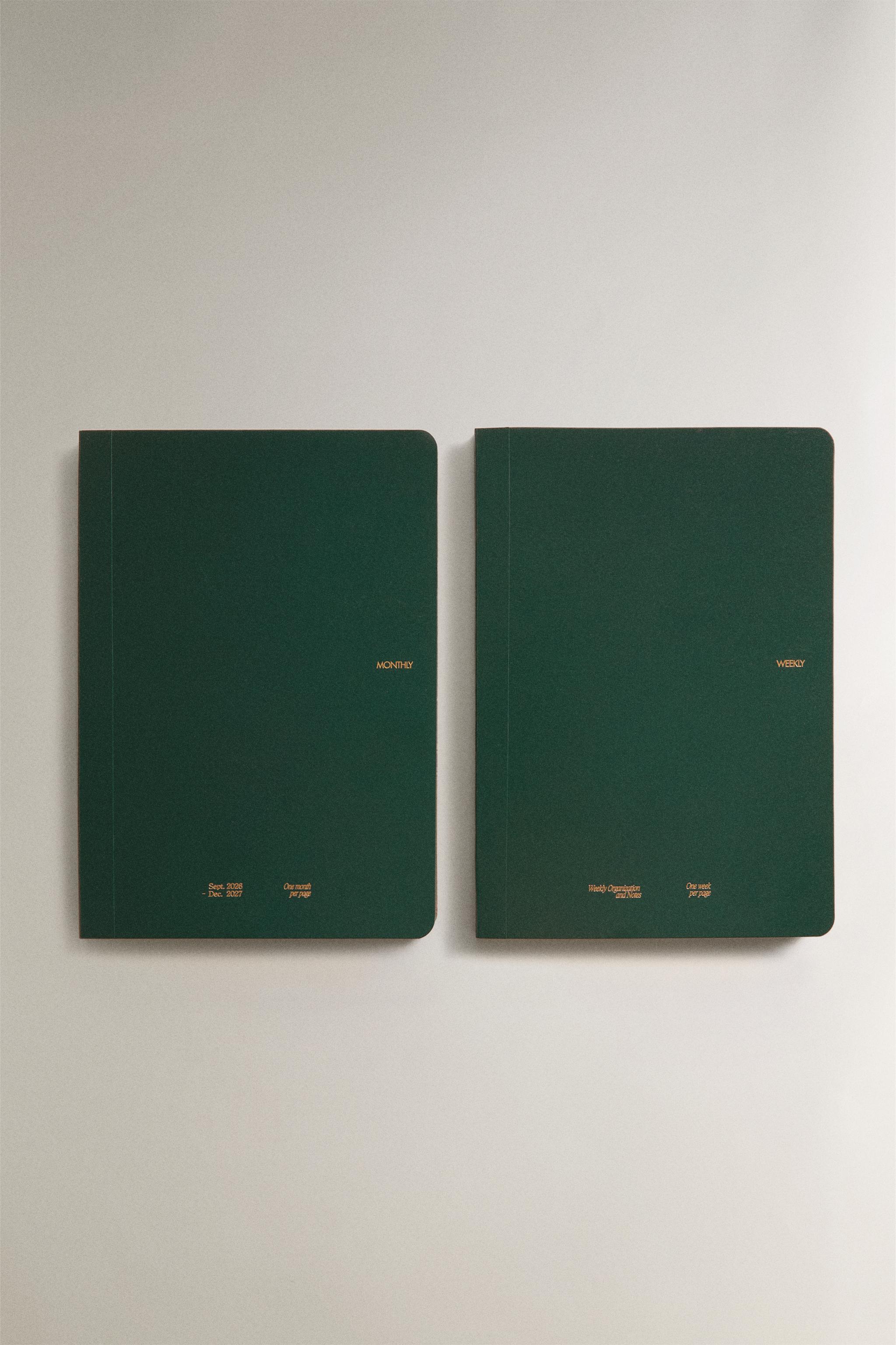 WEEKLY AND MONTHLY PLANNER PACK (PACK OF 2)